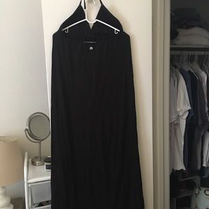 Billabong Black Halter Maxi Dress, Size M